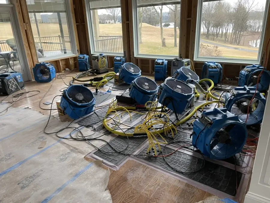 A Cobb County, Marietta, GA home with drying equipment